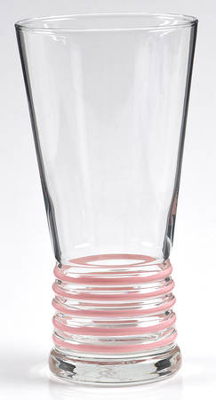 Fiesta Rose (Intro 1986) 16 Oz Glassware Tumbler