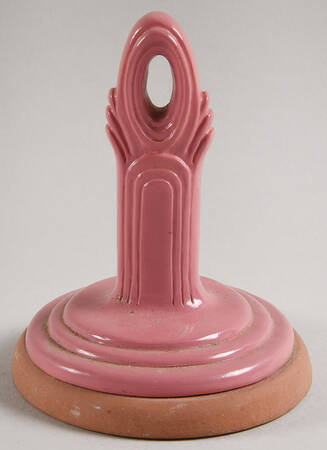 Fiesta Rose (Intro 1986) Cookie Press/Mold with Resin Handle