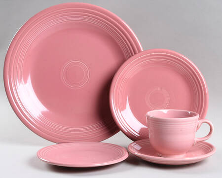 Fiesta Rose (Intro 1986) 40 Piece Estate Set