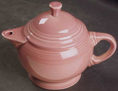 Fiesta Rose (Intro 1986) Small Teapot & Lid
