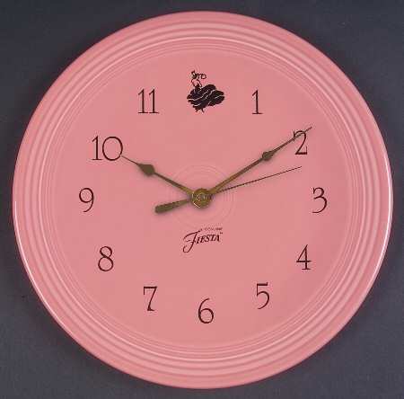 Fiesta Rose (Intro 1986) Clock Plate