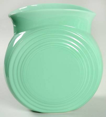 Fiesta Sea Mist Green (Intro 1989) 8" Disk Vase by Homer Laughlin 