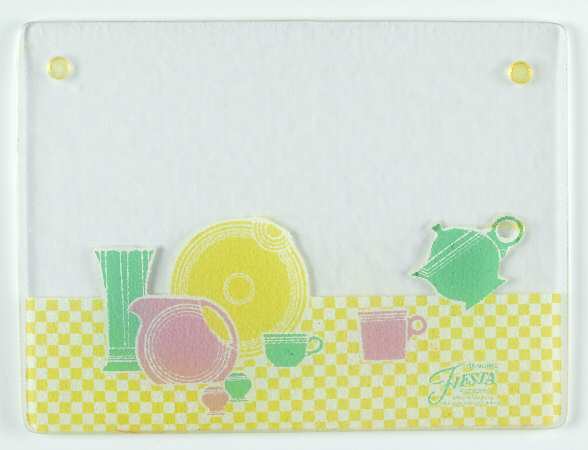 Fiesta Sea Mist Green (Intro 1989) Rectangular Glassware Cutting Board