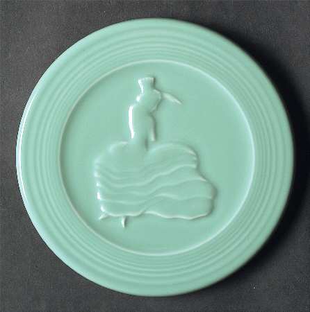 Fiesta Sea Mist Green (Intro 1989) Trivet