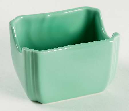 Fiesta Sea Mist Green (Intro 1989) Sweetener Holder by Homer Laughlin 