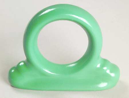 Fiesta Sea Mist Green (Intro 1989) Resin Napkin Ring