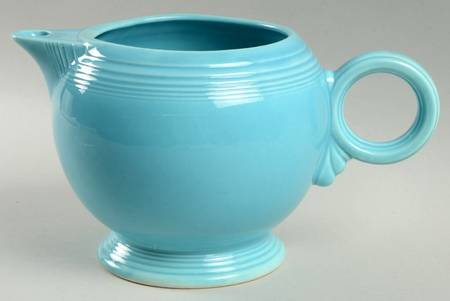 Fiesta Turquoise (Older) Large Teapot No Lid