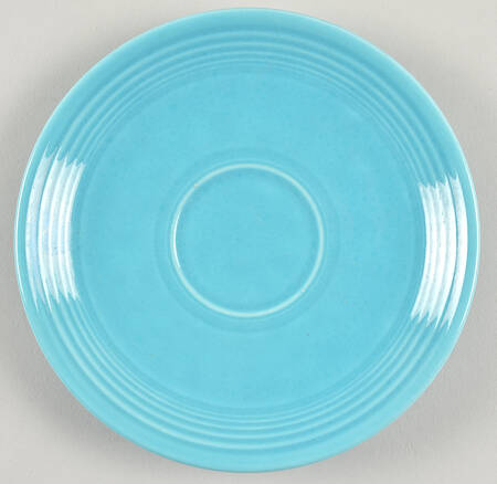 Fiesta Turquoise (Older) Saucer for Footed Cup