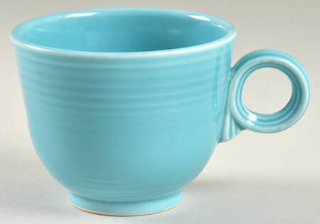 Fiesta Turquoise (Older) Footed Cup
