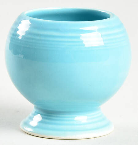 Fiesta Turquoise (Older) Mustard Jar No Lid