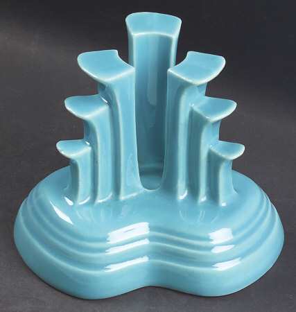 Fiesta Turquoise (Older) Tripod Candleholder