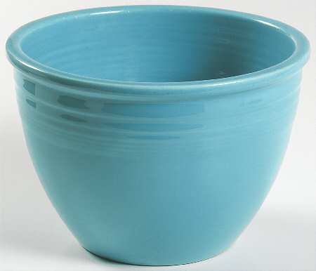 Fiesta Turquoise (Older) 6" Nested Mixing Bowl w/No Center Interior Rings