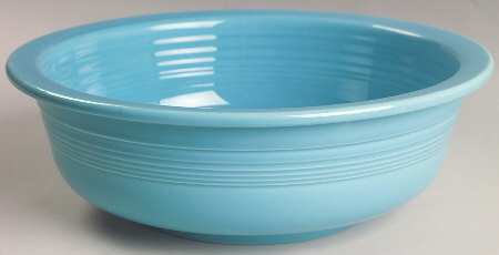 Fiesta Turquoise (Older) 9" Nappy