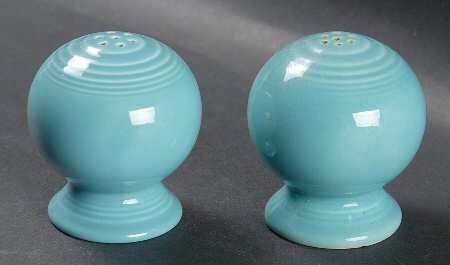 Fiesta Turquoise (Older) Salt & Pepper Set