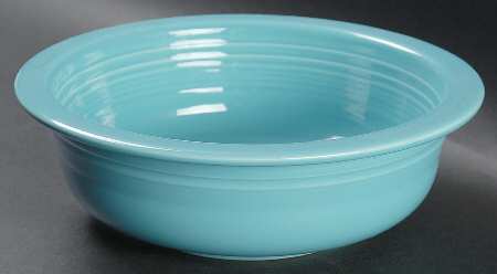 Fiesta Turquoise (Older) 8" Nappy