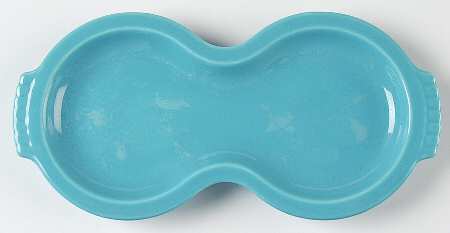 Fiesta Turquoise (Older) Tray for Individual Creamer & Sugar
