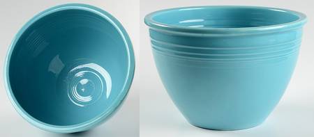 Fiesta Turquoise (Older) 7" Nested Mixing Bowl w/Center Interior Rings