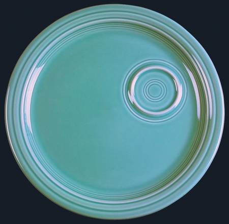 Fiesta Turquoise (Intro 1986) Snack Plate