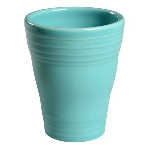 Fiesta Turquoise (Intro 1986) China Bathroom Tumbler