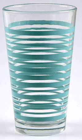 Fiesta Turquoise (Intro 1986) Glassware Highball