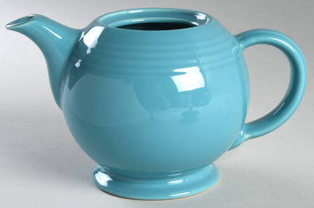 Fiesta Turquoise (Intro 1986) Teapot No Lid