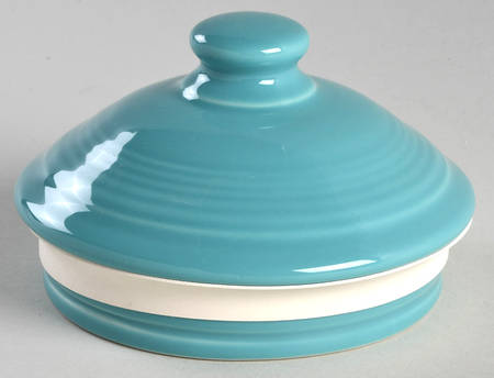 Fiesta Turquoise (Intro 1986) Lid for Small Canister