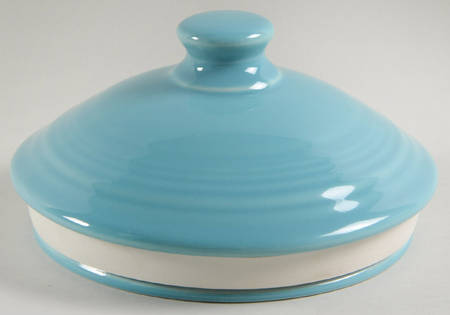 Fiesta Turquoise (Intro 1986) Lid for Large Canister