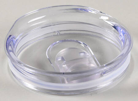 Fiesta Turquoise (Intro 1986) Plastic Lid for Metal Wine Tumbler