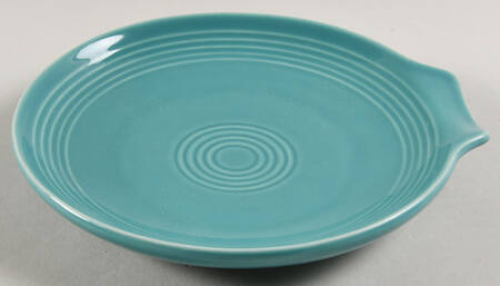 Fiesta Turquoise (Intro 1986) Double Spoon Rest/Holder