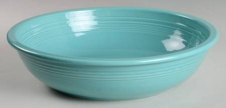 Fiesta Turquoise (Intro 1986) 12" Pasta Serving Bowl
