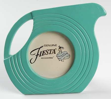 Fiesta Turquoise (Intro 1986) Frame-Holds 3" X 3"