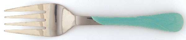 Fiesta Turquoise (Intro 1986) Cold Meat Fork