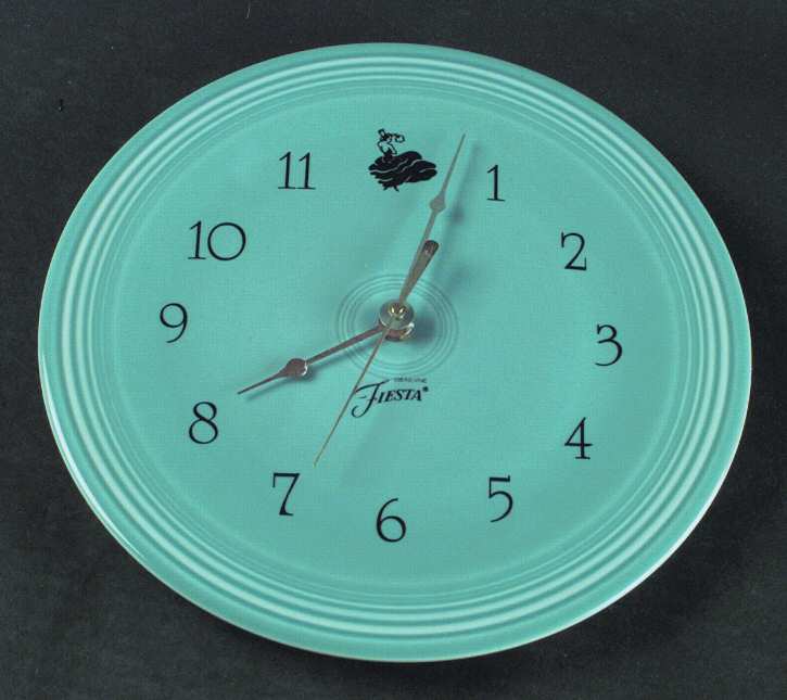 Fiesta Turquoise (Intro 1986) Clock Plate