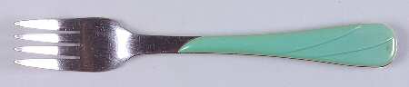 Fiesta Turquoise (Intro 1986) Individual Salad Fork