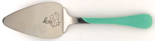 Fiesta Turquoise (Intro 1986) Pie Server with Stainless Blade