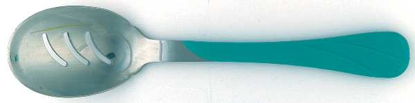 Fiesta Turquoise (Intro 1986) Pierced Tablespoon (Serving Spoon)