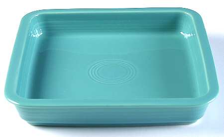 Fiesta Turquoise (Intro 1986) Square Utility Tray