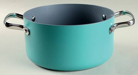 Fiesta Turquoise (Intro 1986) 3 Quart Metal Covered Casserole, No Lid