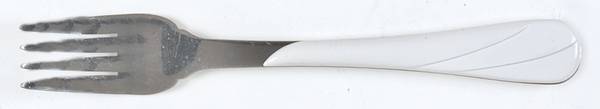 Fiesta White (Intro 1986) Individual Salad Fork