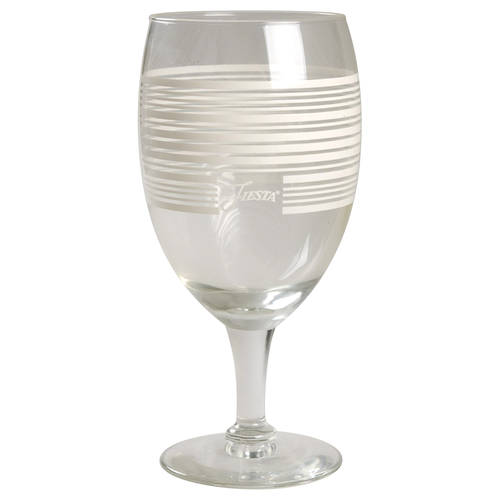 Fiesta White (Intro 1986) 14 Oz Glassware Iced Tea