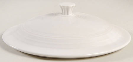 Fiesta White (Intro 1986) Lid for 2.5 Qt Round Casserole