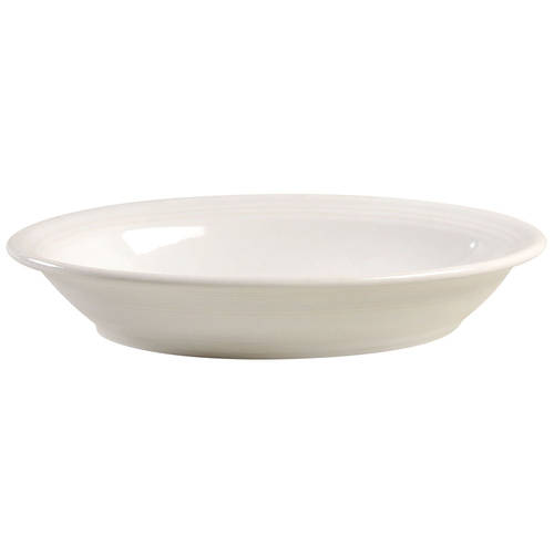 Fiesta White (Intro 1986) 12" Oval Vegetable Bowl