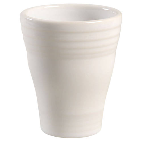 Fiesta White (Intro 1986) China Bathroom Tumbler
