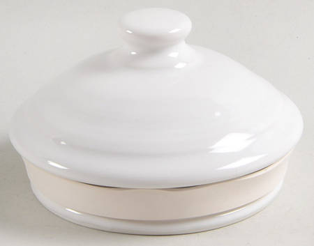 Fiesta White (Intro 1986) Lid for Small Canister