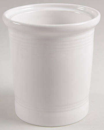 Fiesta White (Intro 1986) Small Canister No Lid