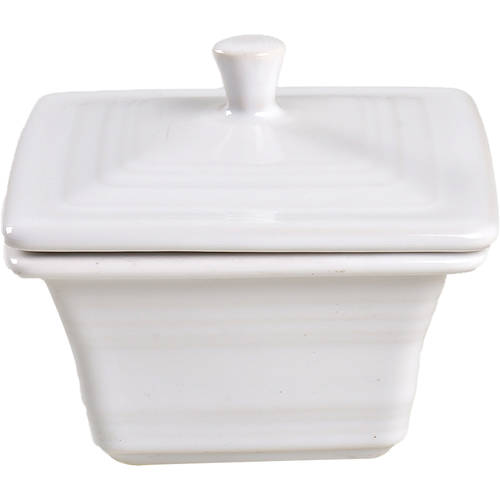Fiesta White (Intro 1986) Square Box & Lid