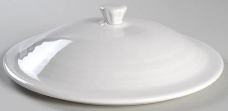 Fiesta White (Intro 1986) Lid for 2.5 Quart Round Casserole