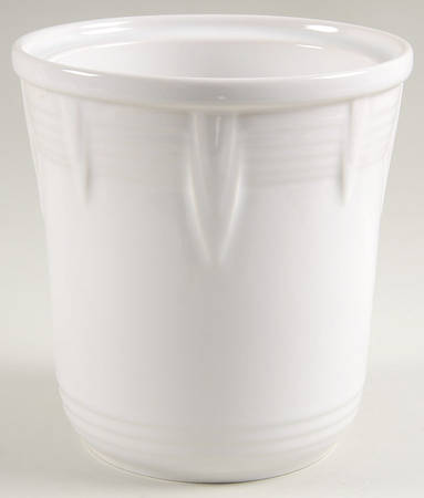 Fiesta White (Intro 1986) Medium Canister No Lid