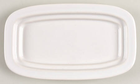 Fiesta White (Intro 1986) 1/4 Lb Butter No Lid