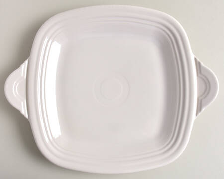 Fiesta White (Intro 1986) Handled Square Tray